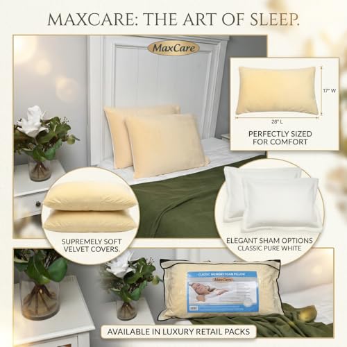 Set 2 Almohadas espuma viscoelástica tamaño queen miniatura 6