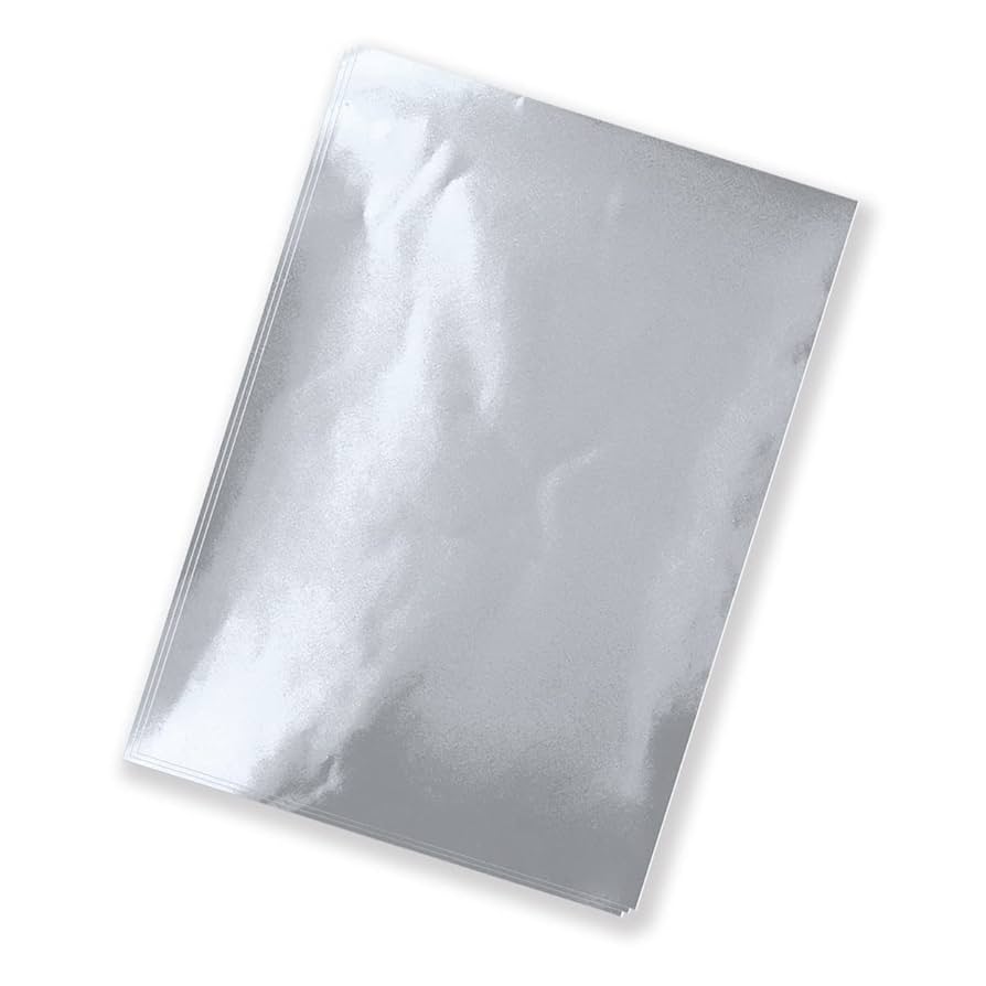 Amazon.co.jp: クラサワ カラーホイル 銀紙 100枚組 252×358mm