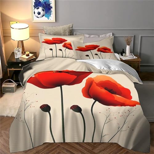 Parure de lit microfibre effet 3D ultra douce super king size - 6