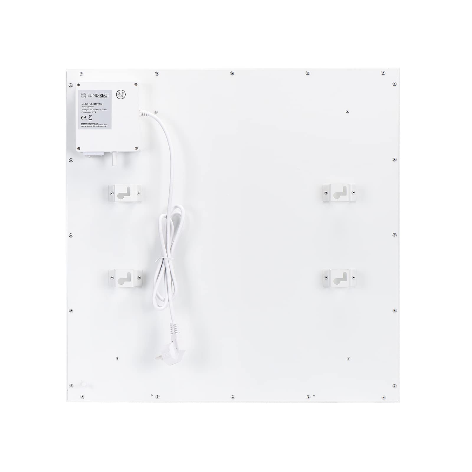 Calefacción por infrarrojos HybridPro 500 W, calefacción híbrida combina calor infrarrojo y convección en un solo dispositivo