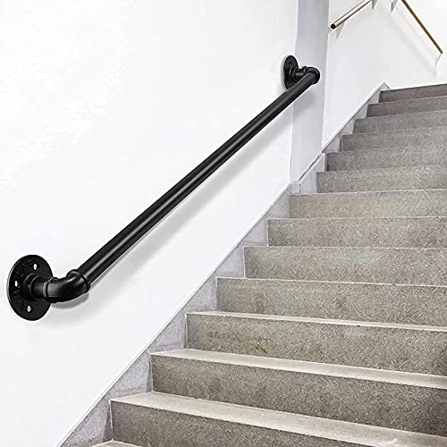 Main Courante pour Escaliers en Fer Forgé Robuste et Design