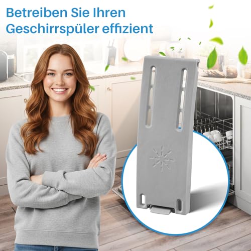 Shinemomd Geschirrspüler Klarspüler Klarspülkammerdeckel Deckel Spenderkappe kompatibel mit Bosch/Siemens 00611575