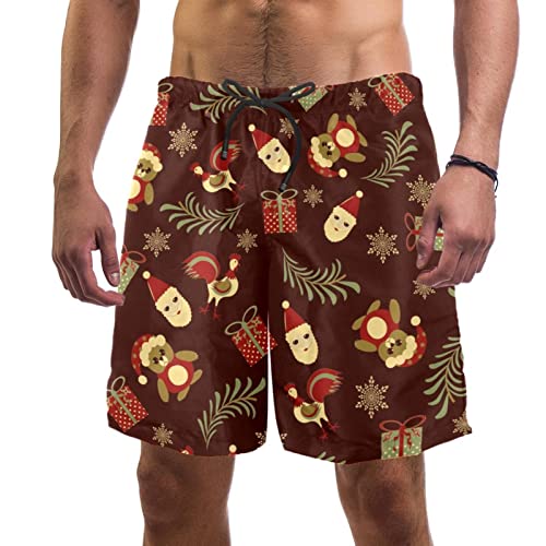 Maillots de bain hommes JDEZ anti-humidité short de plage ours
