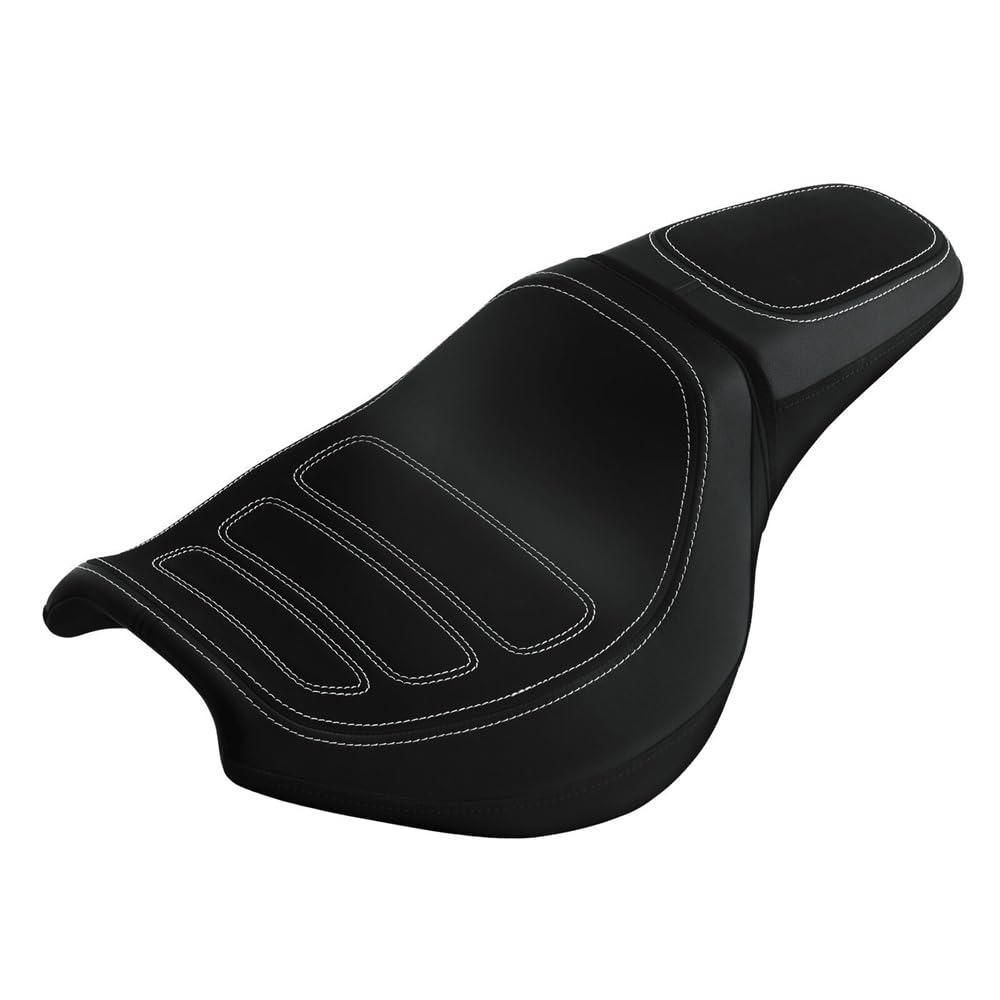 Sillín de pasajero premium para Fat Bob FXFB con base rígida 3