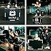 Ultra Fitness Gear Wooden Plyo Box, 31 Plyometric Jump Training Squat, Step Up, Jumps & More Workout Size S, M, L, XL, Home Gym Exercise Equipment (Black Anti-Slip, Medium 20/18/16)