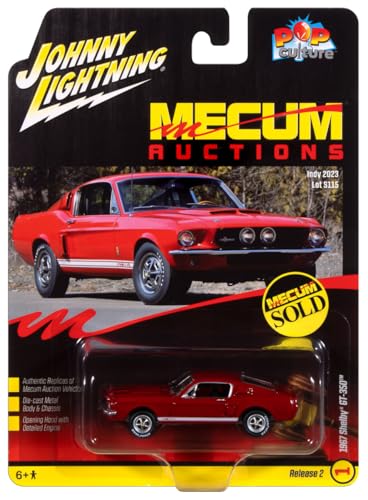 Johnny Lightning - Mecum Auctions 1967 Shelby GT-350 miniatura 1