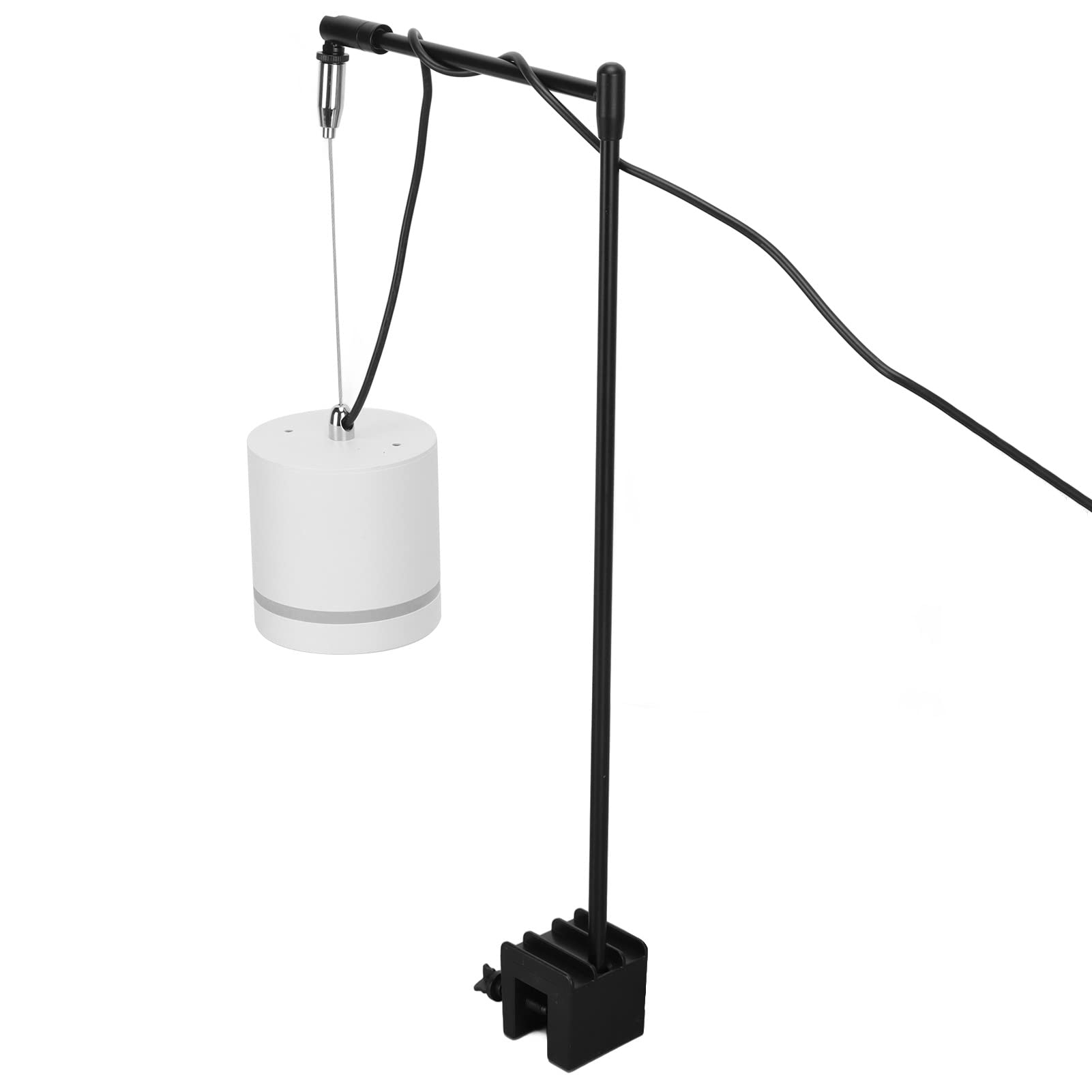 Haofy Lámpara LED para Acuario de Alto Brillo, Ajustable para Crecimiento de Plantas Acuáticas en Peceras, Aleación de Aluminio, 1 Unidad