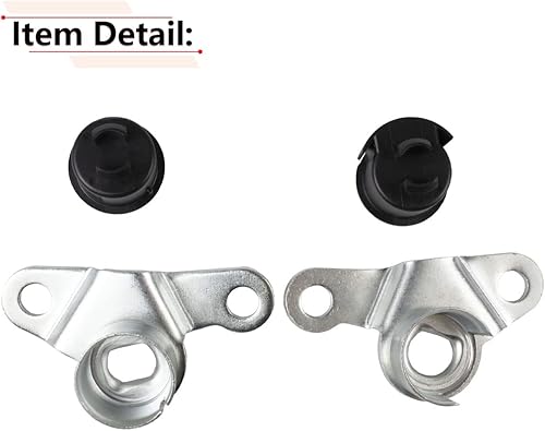 Miniatura 6 de RLB-HILON Cuerpo de bisagra de portón trasero montado con bujes compatible con Nissan Frontier 2005 a 2018 Año, para 93471-ZP50A 93470-ZP50A