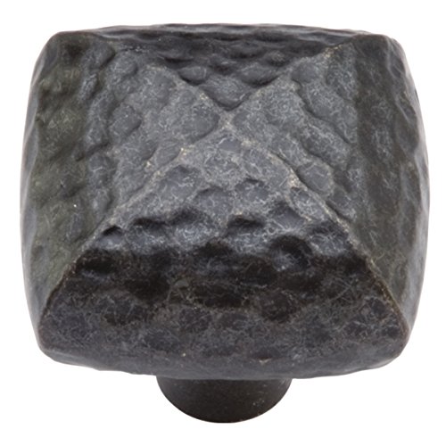 Hickory Hardware Mountain Lodge 1-1/4" Knob - Black Iron (P3062-Bi) #TOP6