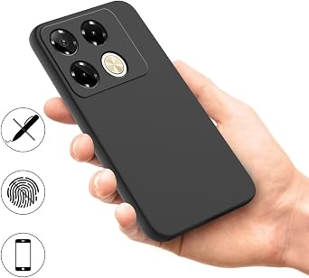 حافظة Infinix Note 40 Pro 4G ، حافظة هاتف واقية من السيليكون لـ Infinix Note 40 Pro 4G مع حبل سيليكون ، غطاء نحيف ناعم مقاوم للصدمات لـ Infinix Note 40 Pro 4G حافظة سيليكون