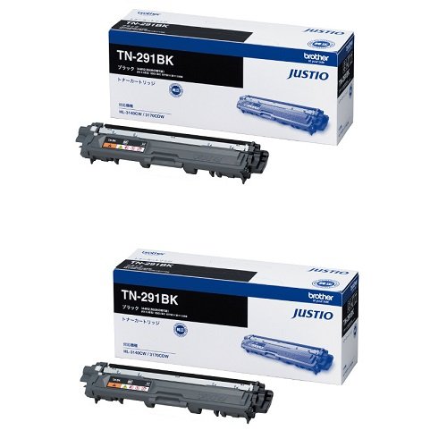 brother TN-291BK トナーカートリッジ ブラック 2本セット Amazon.co.jp: ブラザー トナーカートリッジTN-291 ブラック 2本セット
