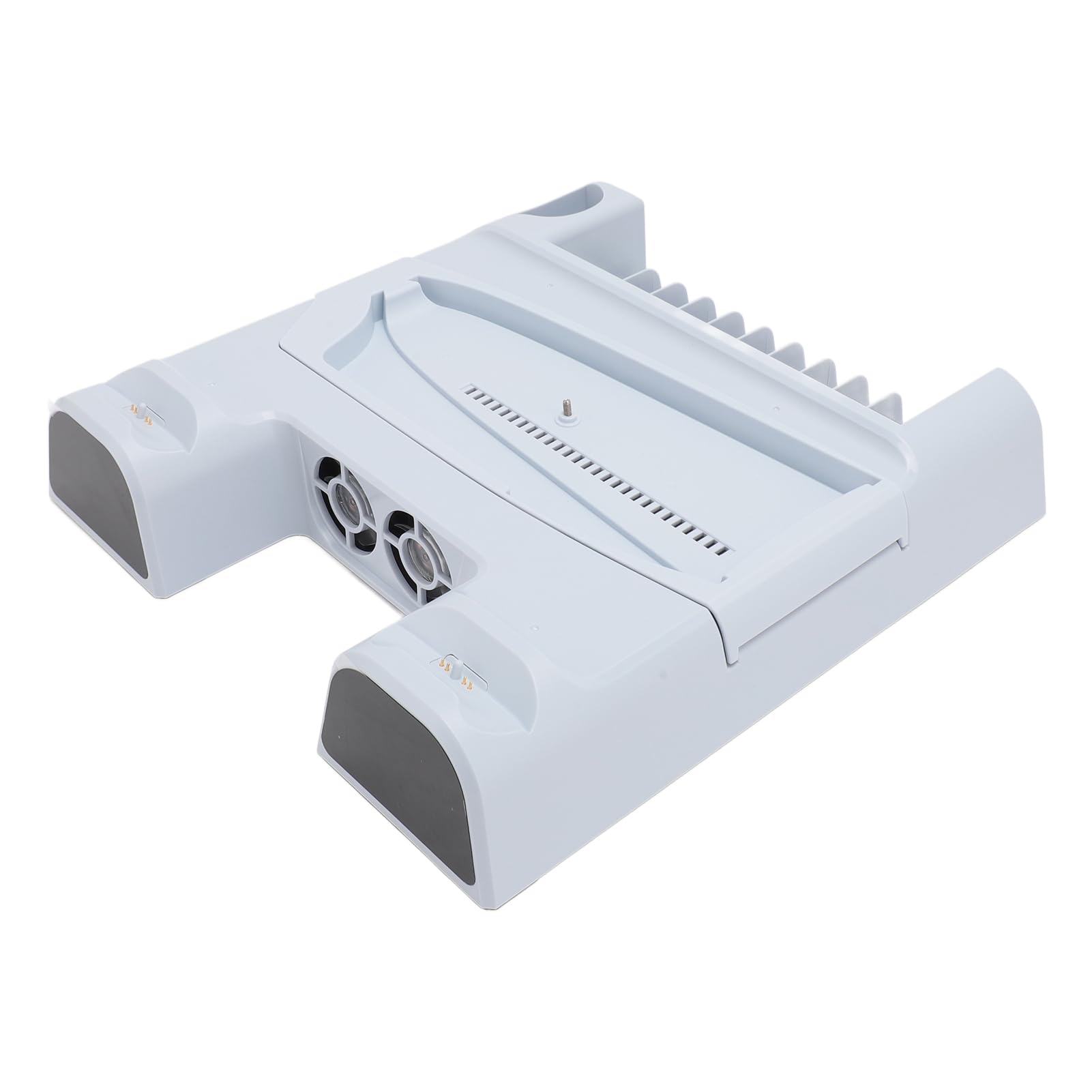 Stazione di Ricarica per Controller di Gioco Supporto di Raffreddamento Efficiente a Doppio Slot per Console e Controller Slim Materiale ABS