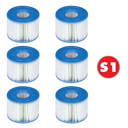 GAODA - Cartuchos de piscina para Intex tipo S1, cartuchos de filtro para filtro de spa, apto para cartuchos de filtro de piscina 29001E tipo S1 Easy Set