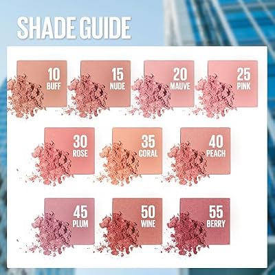 Maybelline Fit Me Blush, Lightweight, Smooth, Blendable, Long-lasting All-Day Face Enhancing Makeup Color, Buff, 1 Count