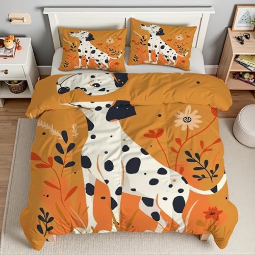 Housse de Couette 200x200 cm en Microfibre Douce avec Zip - 3