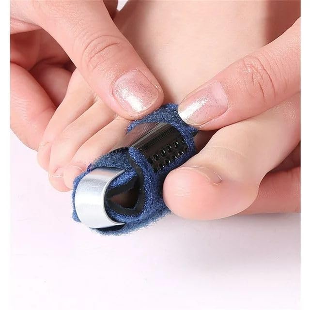 1Pc Small Toe Splints for Straightening Hammer Toe Corrector Toe Straightener Finger Support Brace Stabilizer Women Men Broken Toe Support,Bunion Pads,Foot Health, Easy to Wear and Use