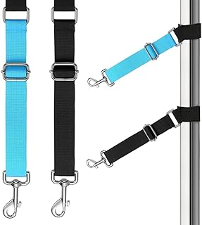 Hundepflege Verlängerungsgurt, 2 Stück Zubehör für die Pflegearme von Hunden, sichere und stabile Fellpflegearmverlängerungsgurte für den Hundepflegetisch zum Baden, Pflegen und Trimmen product image