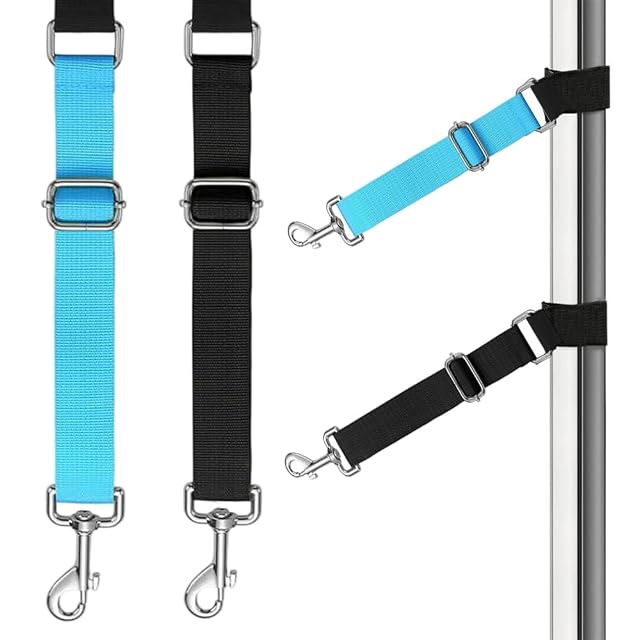 Correa de extensión para cuidado de perros, 2 accesorios para los brazos de aseo de perros