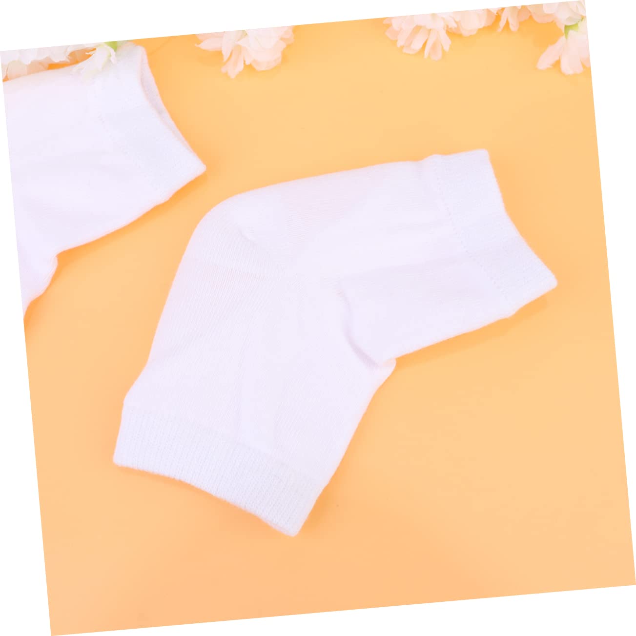 Healvian 6paare Feuchtigkeitsspendende Gel Fersenstrümpfe Anti-riss Socken Für Geschwollene Füße Atmungsaktiv Und Elastisch Für Nachtgebrauch Mit Pflegendem Effekt Die Haut
