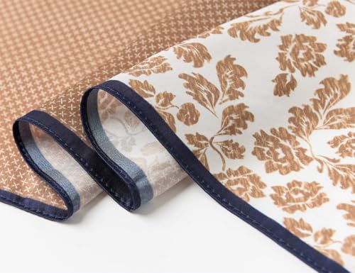 Image of ANDANTINO 100% Mulberry Silk Scarf -21 inch Square Neckerchief with Gift Packed