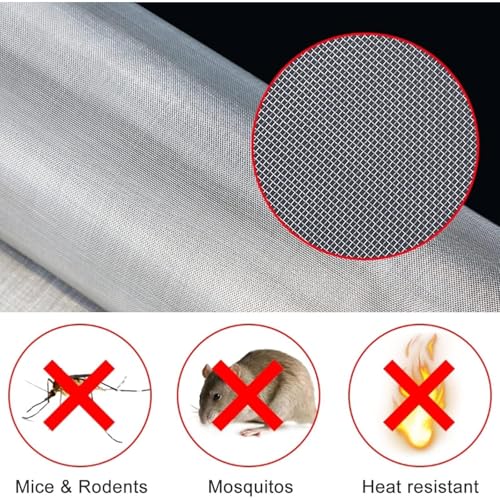 Malla metálica de acero inoxidable 304 resistente para industria y hogar 4
