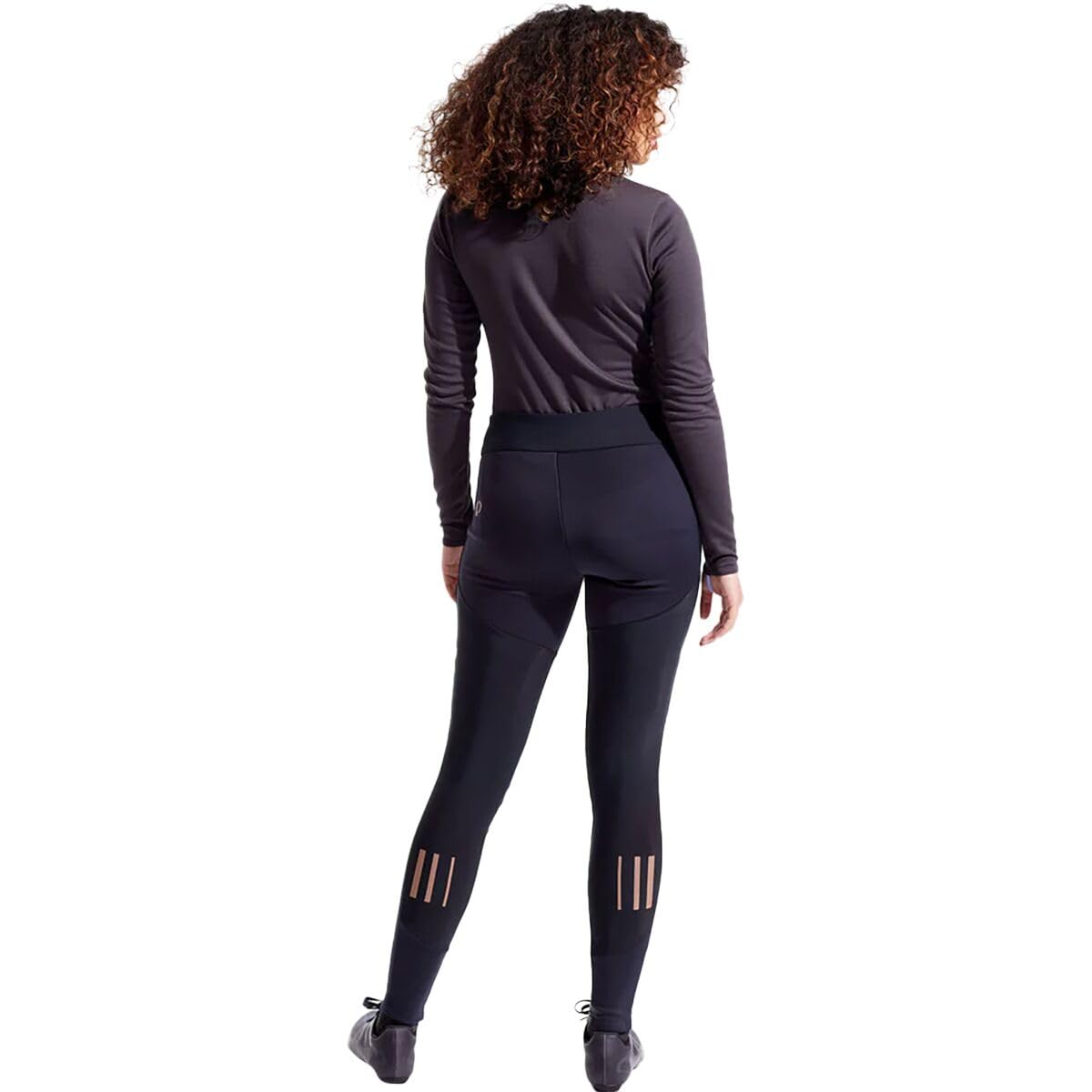 PEARL IZUMI Mallas de ciclismo para mujer, aisladas con tela de alta elasticidad y bolsillos en los muslos, protección contra el agua y el viento, AmFIB