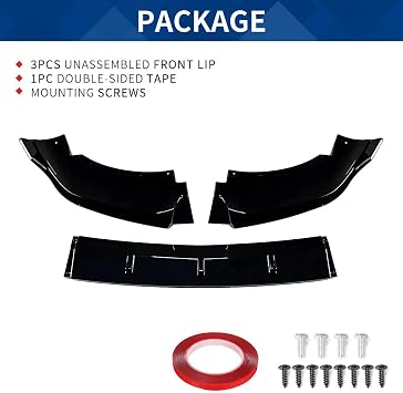 G06 Front Lip Fits for BMW 2019-2023 X6 G06 M-Sport Pre-lci
