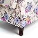 SUENOSZZZ-ESPECIALISTAS DEL DESCANSO Butaca Sillón Orejero Floral Tapizado en Tejido doñana Color...