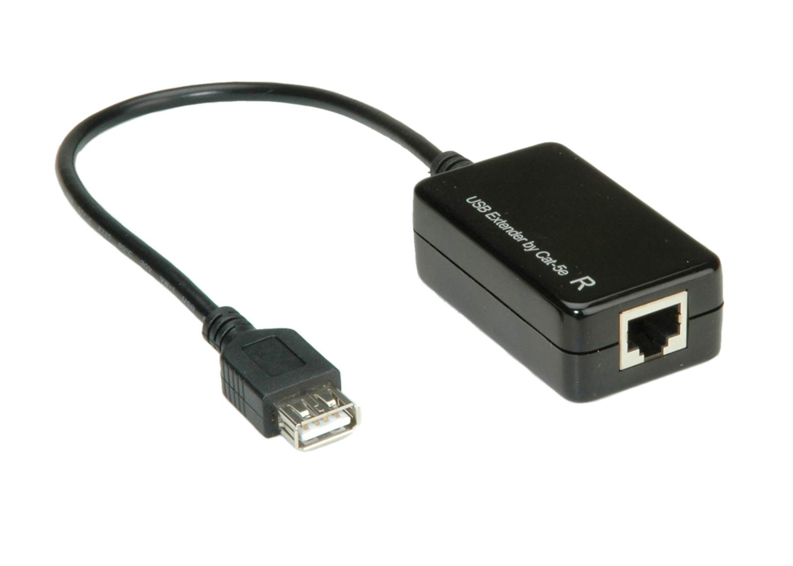 Value USB 1.1 Extender over RJ-45 Trasparente cavo di interfaccia e adattatore