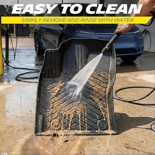 Image of Michelin Vehicle Mats for 2022-2026 Hyundai Tucson Gas (3 Piece) | Not Fit Hybrid or PHEV, All-Weather TPE Custom Fit Liner, Premier