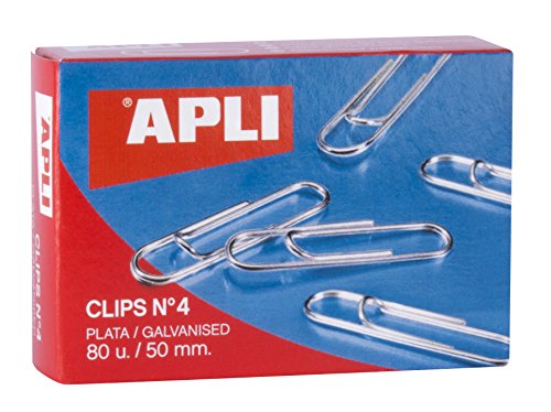 Preisvergleich Produktbild Apli 11716 Aufbewahrungsbox Clips, Silber, 50 mm