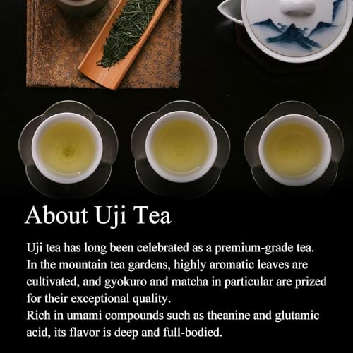 Té verde Sencha Uji 0.17 lb hoja suelta miniatura 3