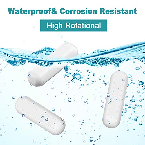 Ptfe Magnetic Stirrer Mixer Stir Bar Set, White Color, Laboratory Bar, Stir Plate Bar, Stir Plate Magnet (25 Mm/ 1 Inch, 8) #TOP5