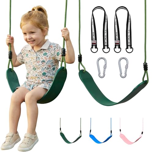 Heavy Duty Kids Swing Seat with Adjustable Rope