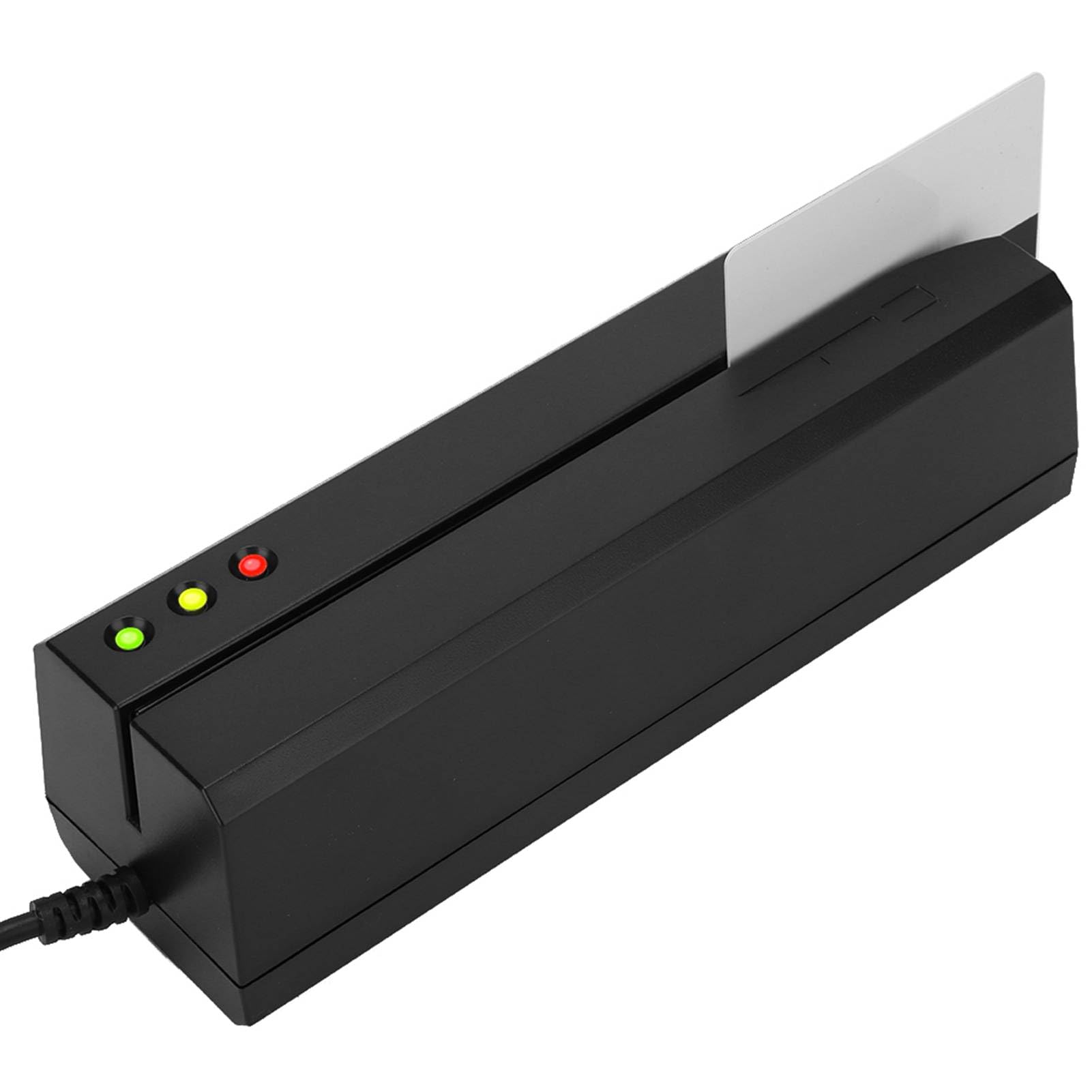 Pongnas MSR605X Magnetstreifen-Kartenleser, Schreibanzeige, Schneller Betrieb, USB-Stromversorgung Zum Lesen und Schreiben von Kartendaten