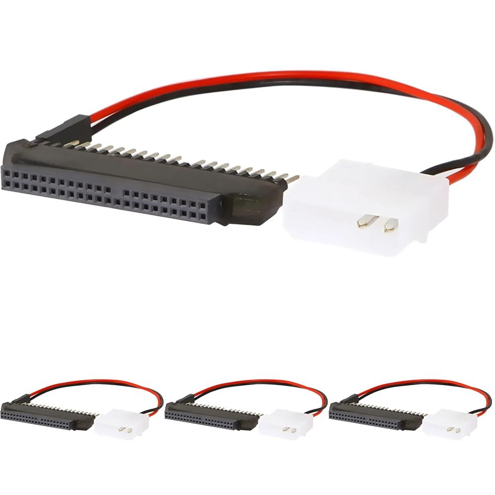 SABRENT 2.5 to 3.5 IDE Disk Drive Convert Notebook Hard Disk Drive to Desktop (ADP IDE23) (Pack of 4)