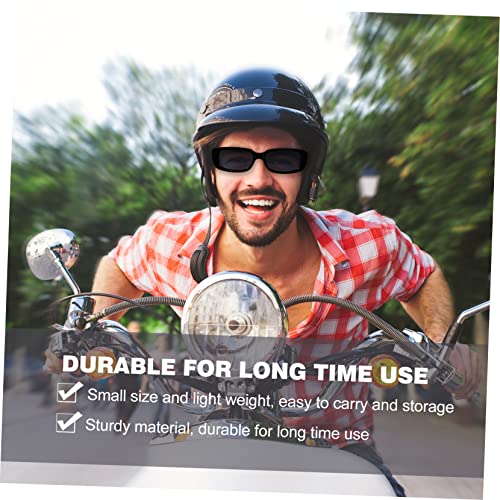 1pc Square Frame Sunglasses Lady Gifts Gift for Adults Oversized Glasses Sunglasses Black Oversized2