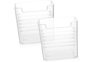 2pcs Storage Rack Mini Refrigerator Freezer Organizer Bins