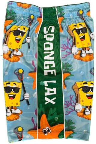 Flow Society Sponge Lax Boys Shorts - Kids Athletic - Basketball - Baseball - Hockey - Football - Lacrosse - Multi