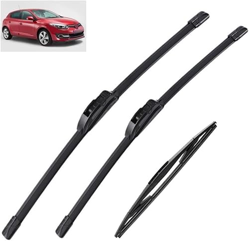 MadongJ Windshield Windscreen Wiper Blades for Mitsubishi Outlander 3 2013–2020, Replacement Blades All-Weather Performance Streak-Free Windshield Wipers