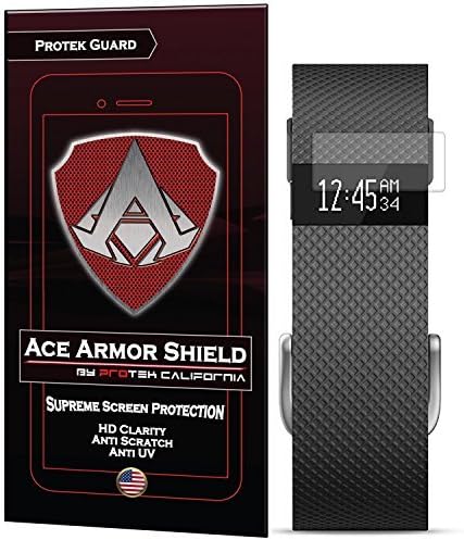 Ace Armor Shield Shatter Resistant Screen Protector for The Fitbit Charge HR (9 Pack) with Free Lifetime Replacement Warranty