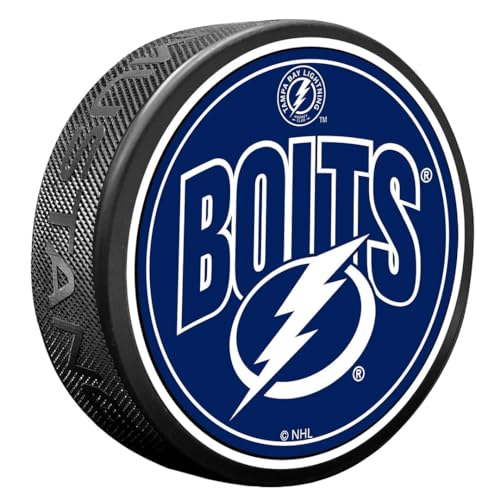 Sports Decor Tampa Bay Lightning Puck | Wordmark