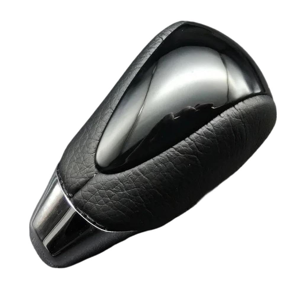 Sxqpocar Black Leather Gear Shift Knob For Toyota Alphard For Venza 2009-2013 Gear Shift Ball Shift Lever Head(Black)