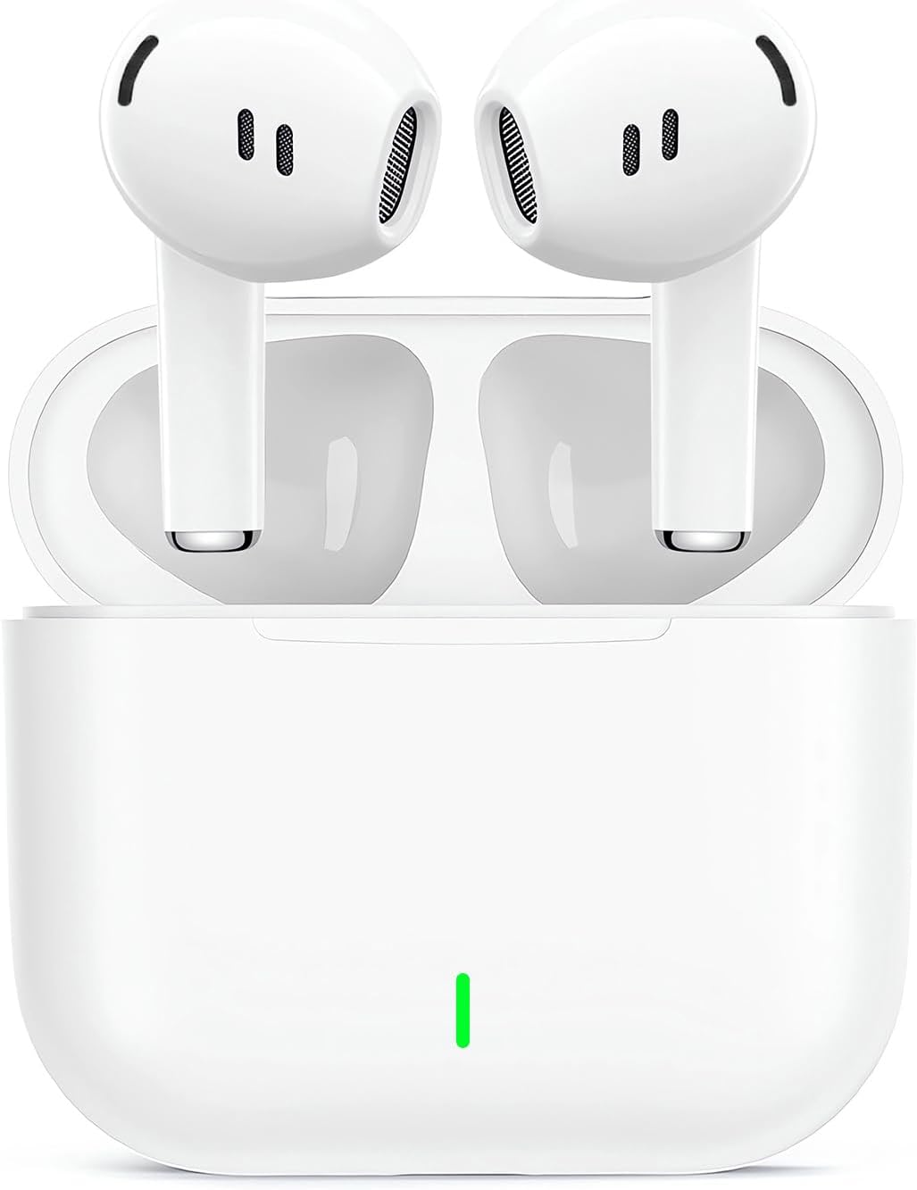 Wireless Earbuds, Bluetooth 5.4 Headphones In Ear with 4 ENC Noise Cancelling Mic, 48H HiFi Stereo Deep Bass Wireless Earphones, IPX8 Waterproof Fast Charge Mini Ear Buds Bluetooth Earbuds for iPhone