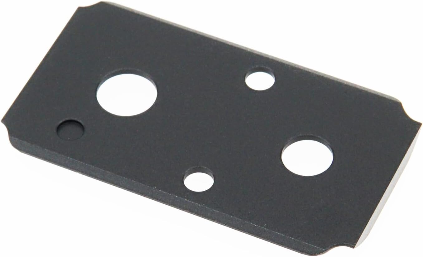DPP Titanium Mount/Adapter Plate Compatible with Smith & Wesson MP 2.0 Optics Ready/CORE Holosun 407C/507C/508T Osight C/XR and Trijicon RMR/SRO - MP-CORE02-TI