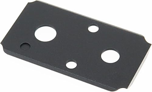 Miniatura 2 de Placa de MontajeAdaptador DPP Titanium Compatible con Ópticas Smith & Wesson MP 2.0 ReadyCORE Holosun 407C507C508T Trijicon RMRSRO