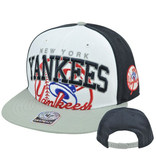 Gorra plana de lana New York Yankees 47, talla única miniatura 1