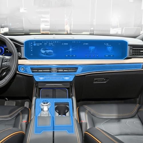 Anti-rayures Ford Explorer 2023 film de protection TPU transparent PPF pour console centrale