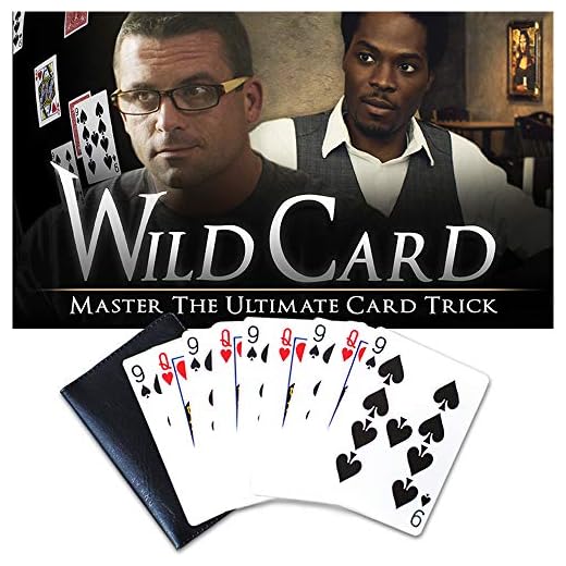 Magic Makers Wild Card Trick Kit - Professional Card Magic Tricks Explained Including Special Magic Cards for Performing