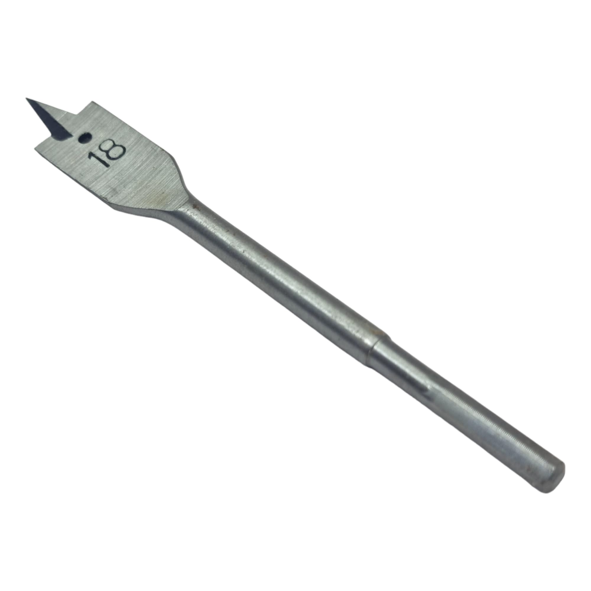 Flat Wood Drill Bit Carbon Steel Spade Paddle Bits for Woodworking, Nylon Storage Pouch Included (18mm - 152mm)